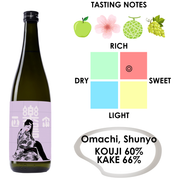 Gakki Masamune Fuzzy Green Omachi 720ml
